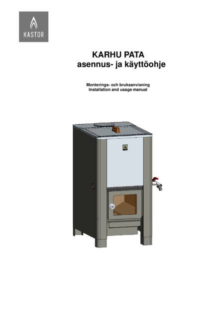 Kastor Karhu Pata, cтраница 1