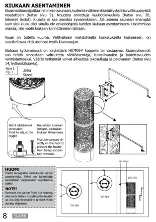 SAWO Heaterking Round, cтраница 8