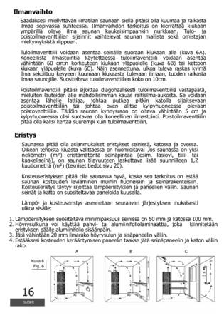 SAWO Heaterking Wall, cтраница 16