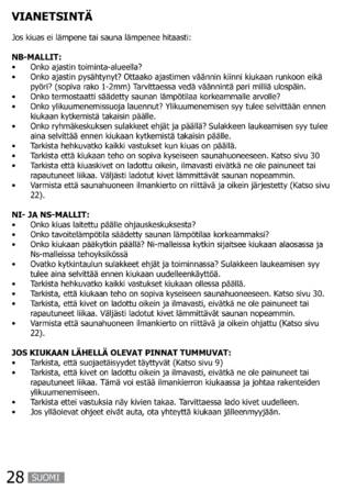 SAWO Heaterking Wall Ni, cтраница 26