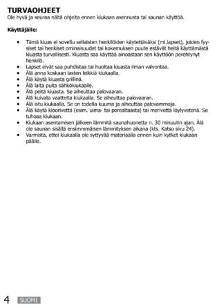 SAWO Heaterking Wall Ni, cтраница 4