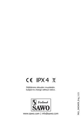 Обливное ведро SAWO, cтраница 6