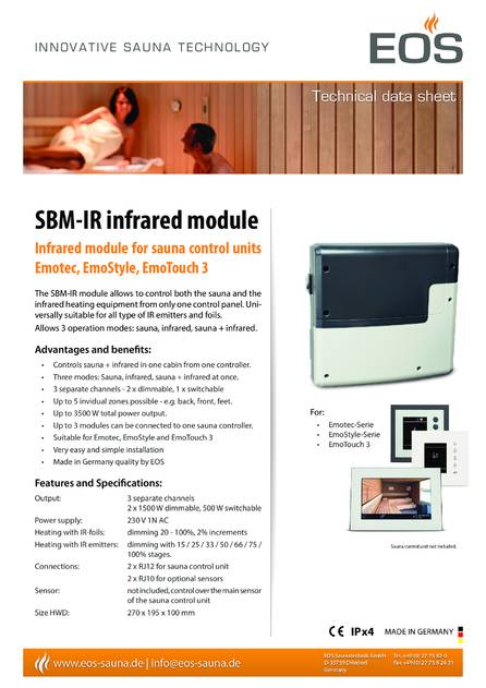 EOS SBM-IR Infrared module, cтраница 1
