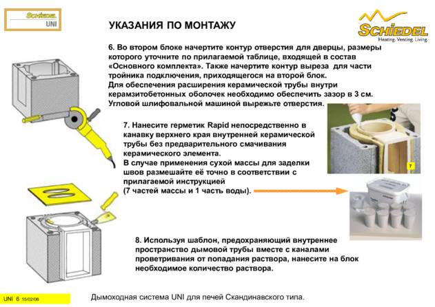 Schiedel Uni для печей скандинавского типа, cтраница 6