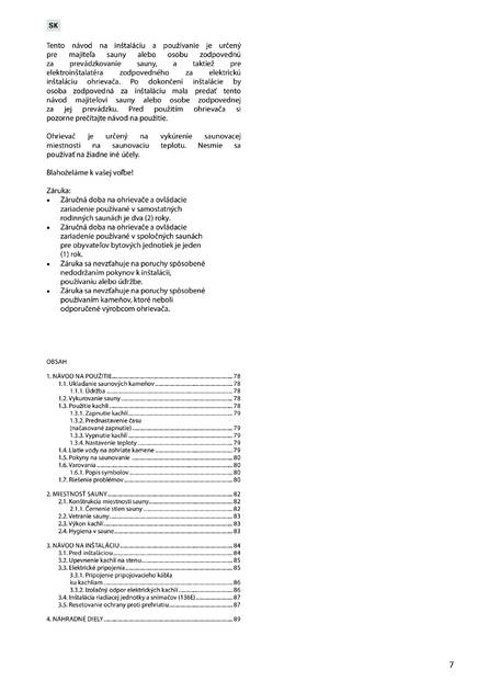Sentiotec 136, 136E, cтраница 7