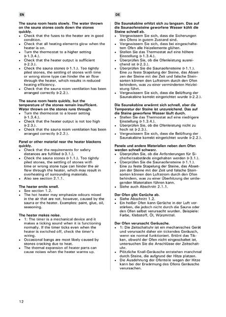 Sentiotec 145-190, 145E-190E, 245E-290E, cтраница 12