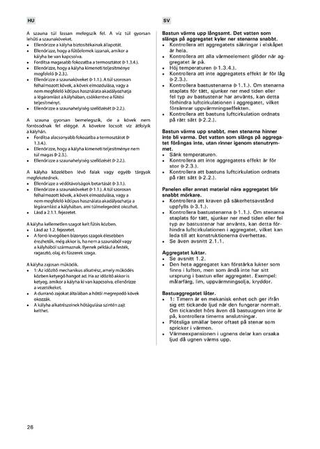 Sentiotec 145-190, 145E-190E, 245E-290E, cтраница 26