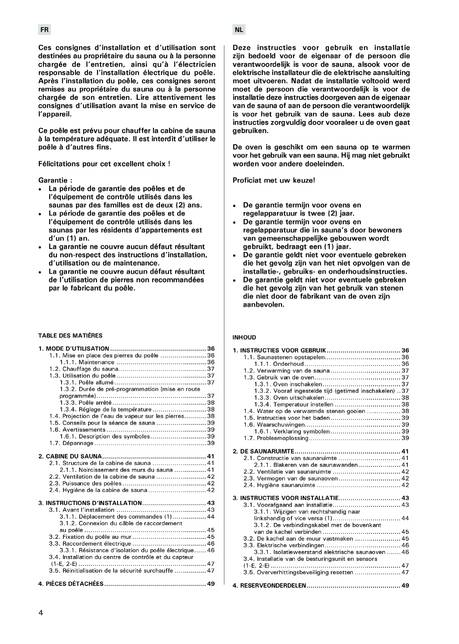 Sentiotec 145-190, 145E-190E, 245E-290E, cтраница 4