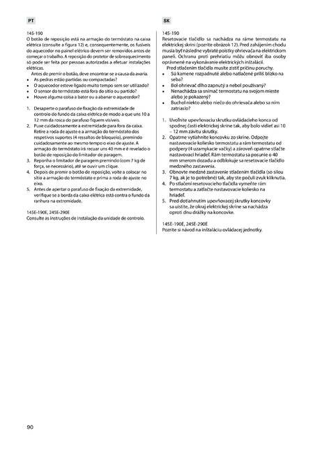 Sentiotec 145-190, 145E-190E, 245E-290E, cтраница 90