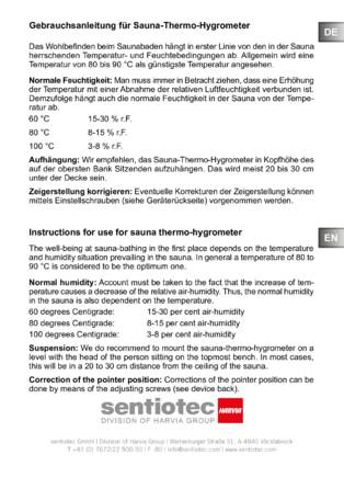 Sentiotec 260-TH-OD, cтраница 2