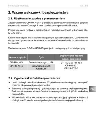 Рейлинг Sentiotec CP-RM-HSR-4S, cтраница 35