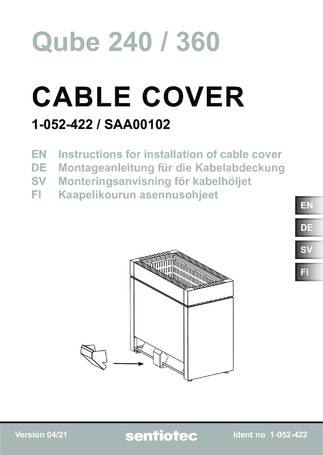 Sentiotec CV Qube 240, 360, cтраница 1