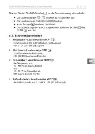 Sentiotec CK 31, cтраница 21