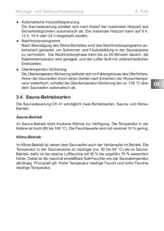 Sentiotec CK 41, cтраница 9