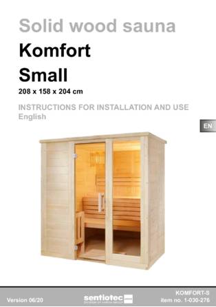 Sentiotec Komfort Small, cтраница 29