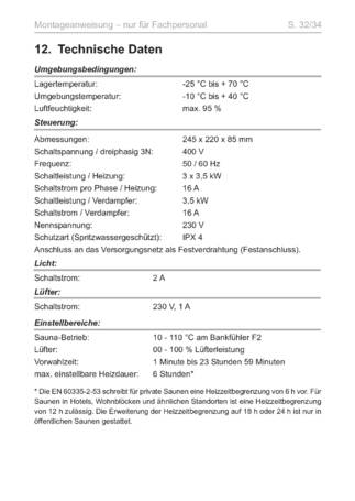Sentiotec CV 31, cтраница 32