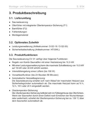 Sentiotec CV 31, cтраница 8