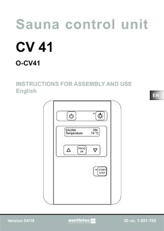 Sentiotec CV 41, cтраница 35