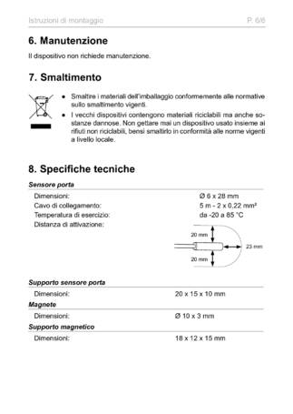 Sentiotec Door sensor set, cтраница 24