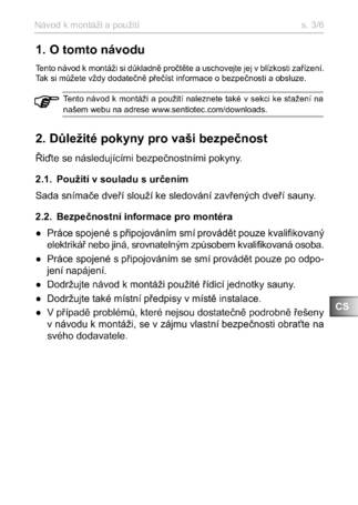 Sentiotec Door sensor set, cтраница 33