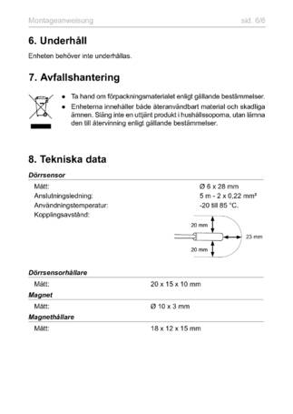 Sentiotec Door sensor set, cтраница 54