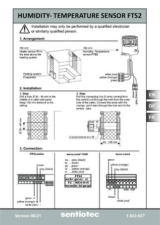 Sentiotec Temperature Sensor FTS2, cтраница 1