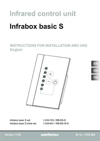 Sentiotec Infrabox Basic S, cтраница 1