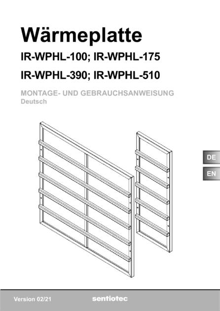 Sentiotec IR-WPHL-100, 175, 390, 510, cтраница 1