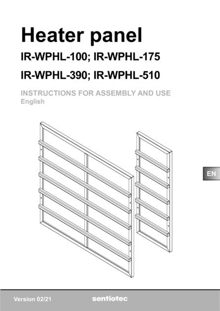 Sentiotec IR-WPHL-100, 175, 390, 510, cтраница 9
