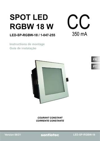 Sentiotec LED Spot RGBW, 18W, cтраница 5