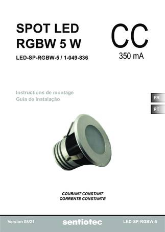 Sentiotec LED Spot RGBW, 5W, cтраница 5