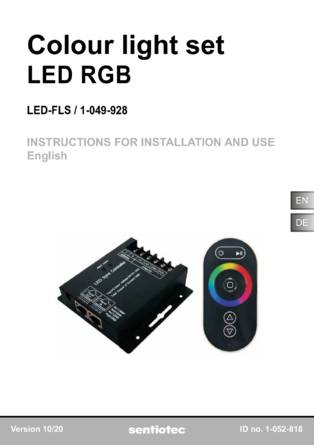 Sentiotec LED-FLS - 1-049-928, cтраница 1