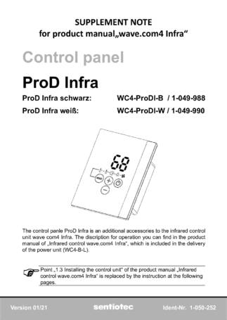 Sentiotec Pro D infra, cтраница 5