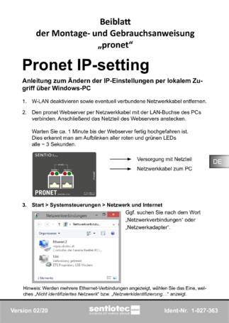 Sentiotec Pro D ip-настройки, cтраница 5