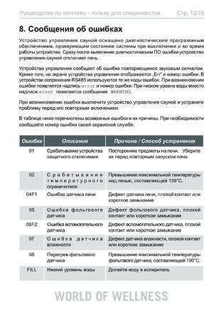 Sentiotec RS485 Professional, cтраница 12