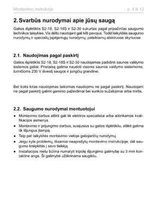 Sentiotec S2-18, 18S, 30, cтраница 28