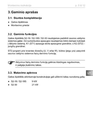 Sentiotec S2-18, 18S, 30, cтраница 29