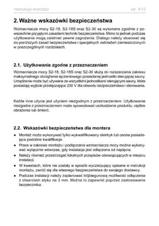 Sentiotec S2-18, 18S, 30, cтраница 52