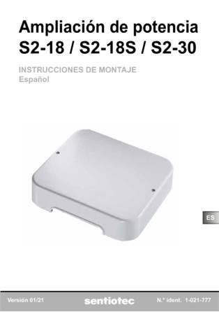 Sentiotec S2-18, 18S, 30, cтраница 61
