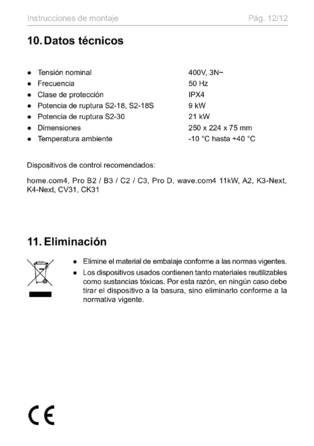 Sentiotec S2-18, 18S, 30, cтраница 72