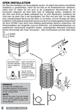 Sentiotec Tower Heater, cтраница 8