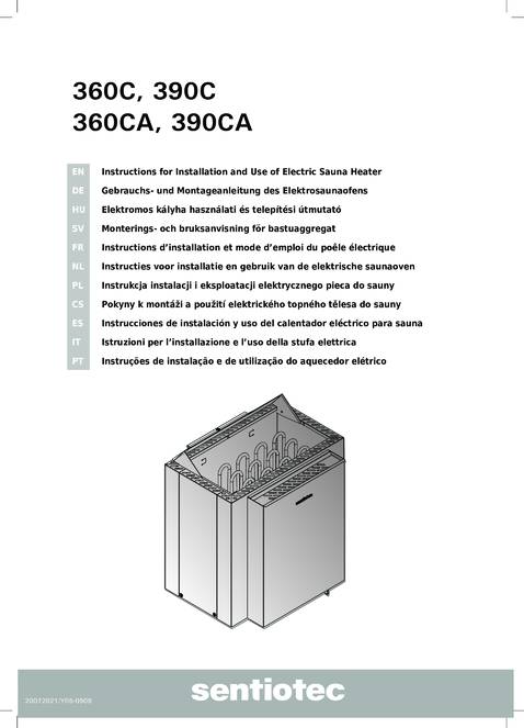 Sentiotec Viking Combi 360C-390C, cтраница 1