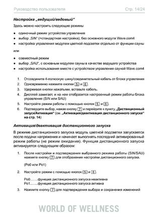 Sentiotec Wave.com4, cтраница 14