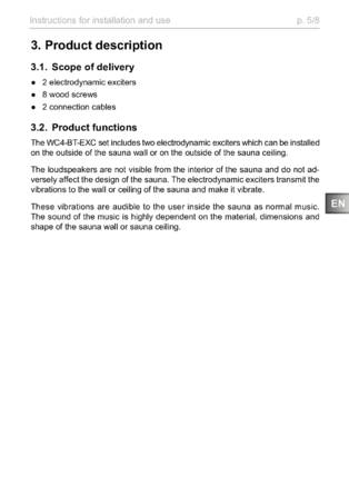Sentiotec WC4-BT-EXC, cтраница 13