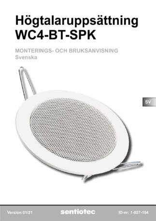 Sentiotec WC4-BT-SPK, cтраница 17