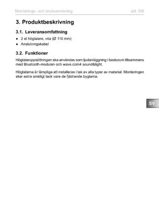Sentiotec WC4-BT-SPK, cтраница 21