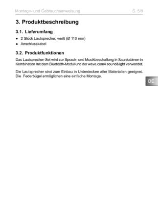 Sentiotec WC4-BT-SPK, cтраница 5