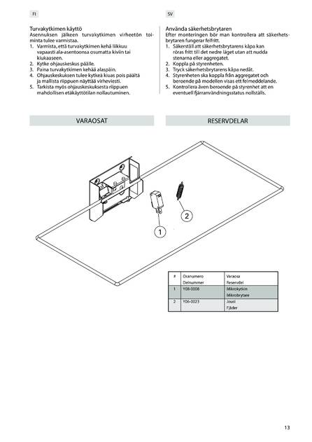 Sentiotec SFE-220400, 350400, 500500, D350, D450, D530, cтраница 13