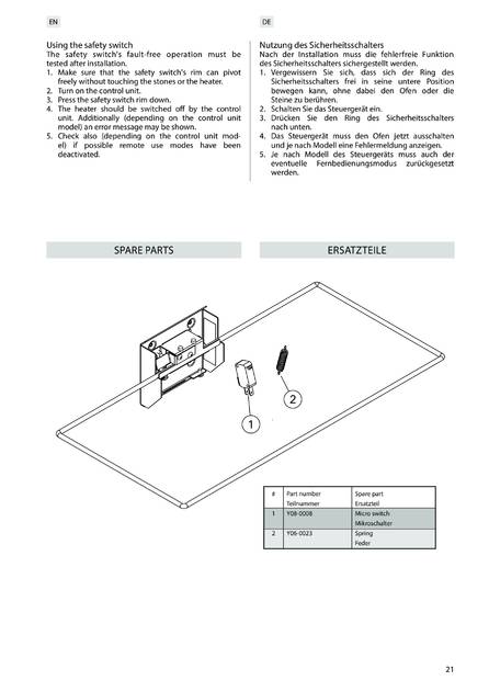 Sentiotec SFE-220400, 350400, 500500, D350, D450, D530, cтраница 21