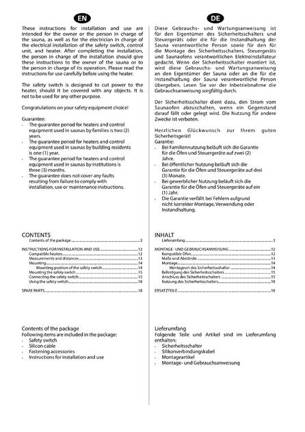 Sentiotec SFE-220400, 350400, 500500, D350, D450, D530, cтраница 3